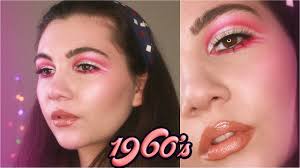 60s twiggy makeup tutorial pink