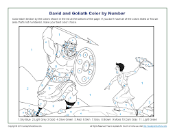 A short animated video about the story of david and goliath; Free Printable David And Goliath Bible Activities On Sunday School Zone