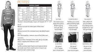 Sahalie Petite Size Chart Signs I Like Clothes For Women