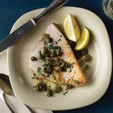 swordfish with capers and lemon recipe