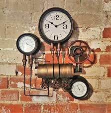 Casadomu Steampunk Clock Industrial