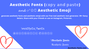 aesthetic fonts 𝕔𝕠𝕡𝕪 𝕒𝕟𝕕 𝕡𝕒𝕤𝕥𝕖