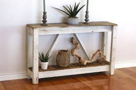 A Frame Console Table For Entryway