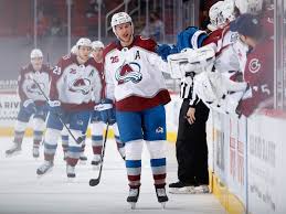 The colorado avalanche landed the first punch in the heavyweight showdown against the vegas golden knights. 030fqnyckmutvm