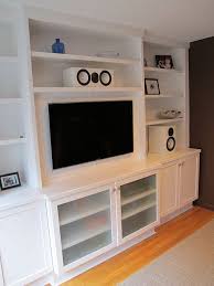 Wall Unit With Flat Screen Tv Designed