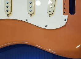 how to paint an electric guitar