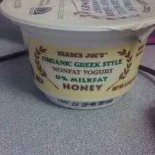 nonfat yogurt honey and nutrition facts