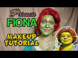 princess fiona ogre shrek makeup