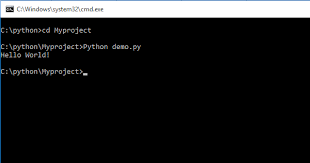 execute python program on windows
