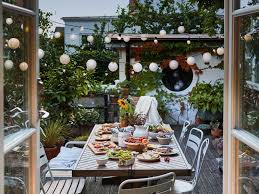 Outdoor Space With Ikea For Summer