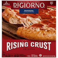 rising crust frozen pizza pepperoni
