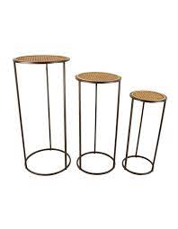 Round Wood Side Table Myer