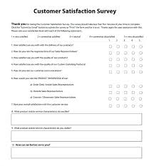 Template Customer Satisfaction Survey Hannahjeanne Me