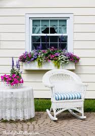So, if you have decided your porch to come up with some planter box then take a look at this planter box exclusively built for the porch and is a great sample here! 5 Tips For Gorgeous Window Boxes The Lilypad Cottage