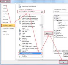 Where Is Gantt Chart Wizard In Project 2010 2013 2016