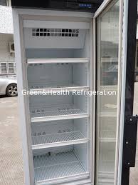 One Door Small Glass Door Freezer 25