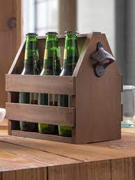 diy wooden beer caddy in six steps
