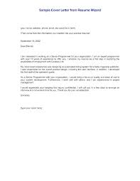 Awesome Cover Letter Examples Example Of Application Format Sample