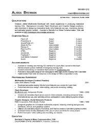 Skills Based Resume Format   Resume Format Financial Advisor Resume