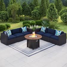 outdoor rattan sectional sofa sets
