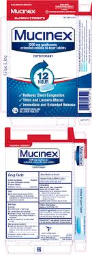 mucinex maximum strength package