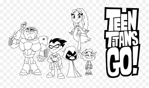Variety of logo template vector. Coloring Pages Teen Titans Go All Characters Robin Starfire Teen Titans Go Colouring Png Free Transparent Png Images Pngaaa Com