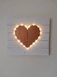 Wooden Wall Art Pallet Wood Art Heart