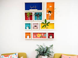 Gallery Wall With Shadowboxes