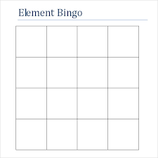 9 Blank Bingo Samples Pdf Word