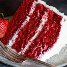 Moist Red Velvet Cake gambar png