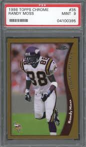 1998 playoff contenders checklist jumbos #16 randy moss. Randy Moss Rookie Card Top 3 Cards And 1 Buyers Guide