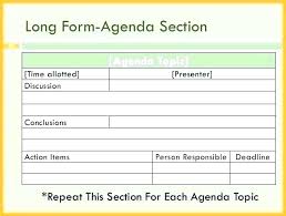 Meeting Notes Template With Action Items New For Board