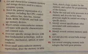 common memory and storage