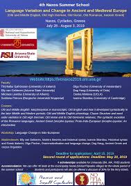Papers are invited on every aspect of syntactic change in contact, with preference for contact between romance languages. 4th Naxos Summer School Language Variation And Change In Ancient And Medieval Europe