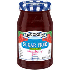 sugar free seedless strawberry jam with