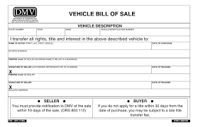 Dmv Bill Of Sale Form Print Out Under Fontanacountryinn Com