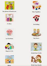 Visual Rule List For Kids At Home Google Search