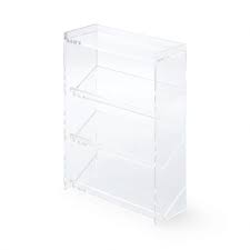 acrylic storage 3 compartments approx
