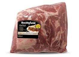 fresh pork bone in shoulder roast