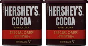 hershey s special dark cocoa can 8