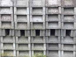 concrete hollow blocks