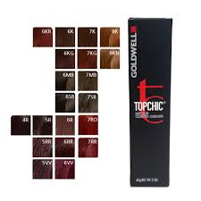 Details About Goldwell Topchic Permanent Hair Color Tubes