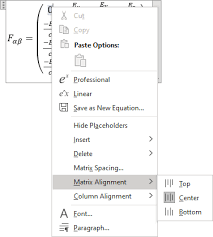 Adjusting Spacing And Alignment In An