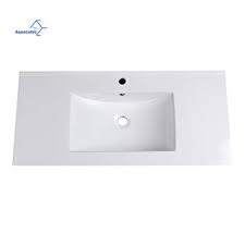 China Ceramic Sink Bathroom Drop In