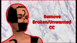 sims 4 mac find and remove broken