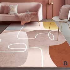 geometric pattern rectangular area rug