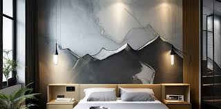 Simple Modern Bedroom Wall Design