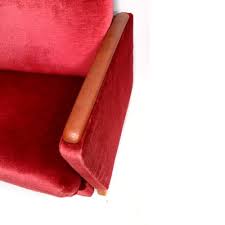 burgundy red velvet sofa or sofa bed