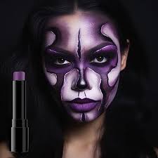 badcolor dark purple face body paint