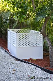Privacy Screen Hides Ugly Yard Items